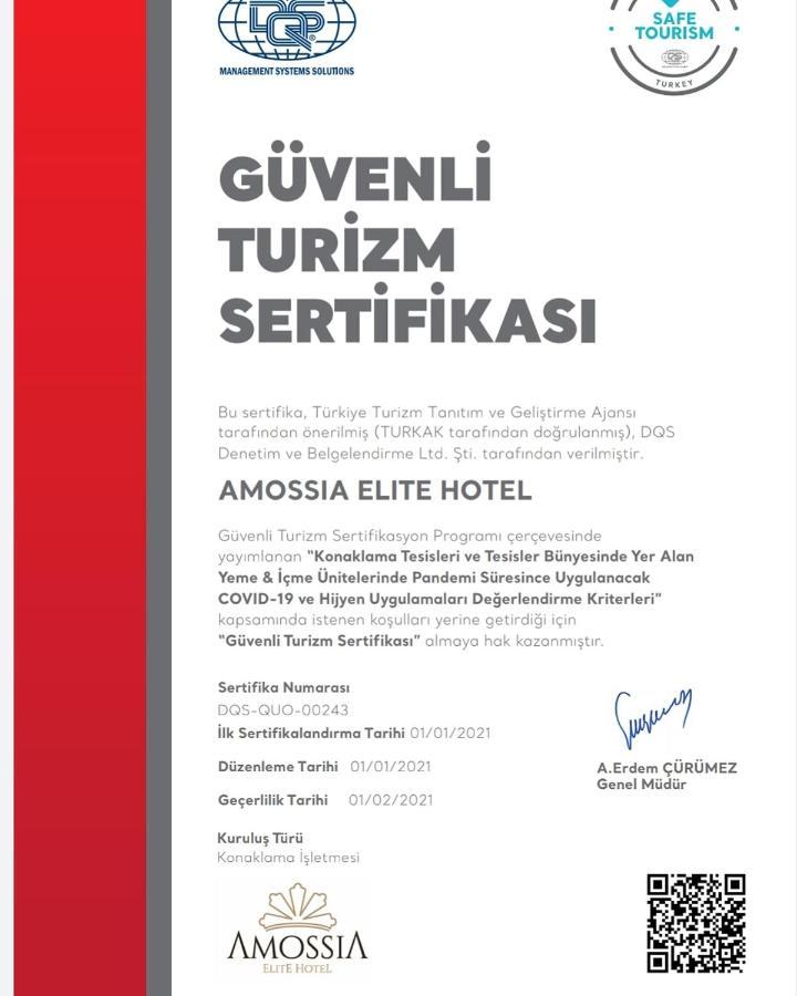 Amossia Elite Boutique Hotel Turunç Bagian luar foto